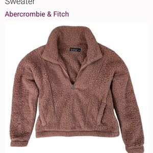 Abercrombie & Fitch Soft Sherpa in Warm Brown